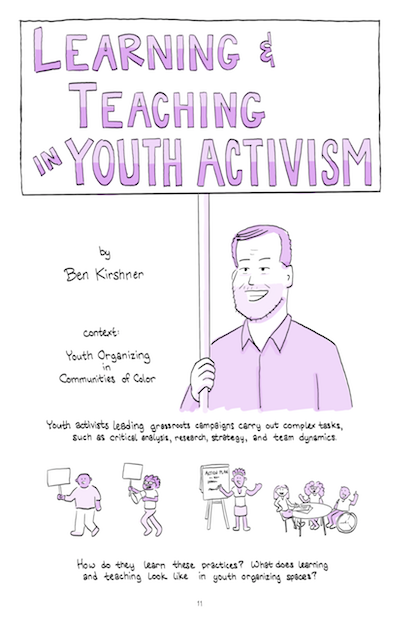 Learnign and Teaaching in Youth Activism by Ben Kirshner